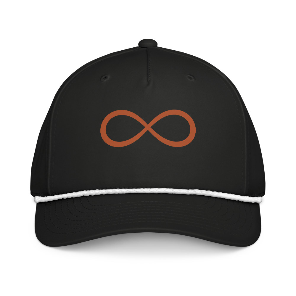 Aeon XI · Rope Cap — Black/White