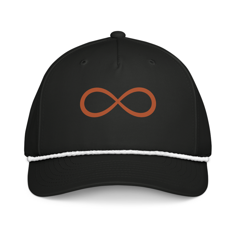 Aeon XI · Rope Cap — Black/White