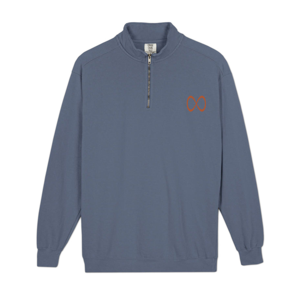 Aeon XXVI · Quarter Zip — Blue Jean